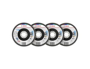 BOSCH ŚCIERNICA LISTKOWA 125mm X451 MIX (P40, 60, 80, 120)