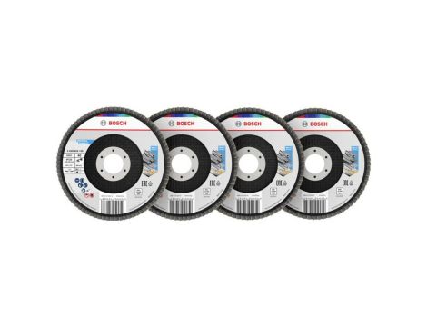 BOSCH ŚCIERNICA LISTKOWA 125mm X451 MIX (P40, 60, 80, 120)