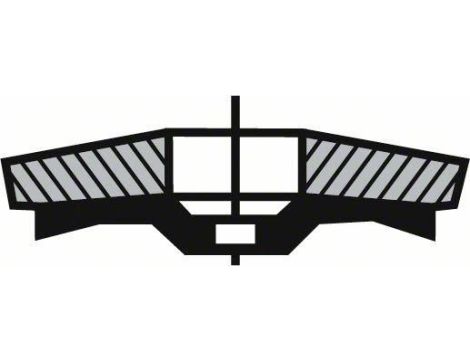 BOSCH ŚCIERNICA LISTKOWA 125mm X571 P 40 BEST FOR METAL WYPUKŁA - 2
