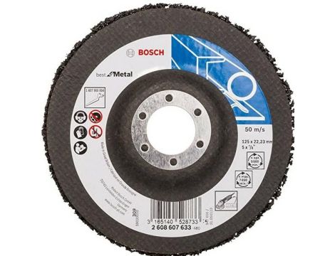 BOSCH TARCZA CZYSZCZĄCA 125mm N377 BEST F/METAL