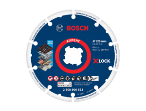 BOSCH TARCZA D.* 125mm DO METALU  X-LOCK... - image 2