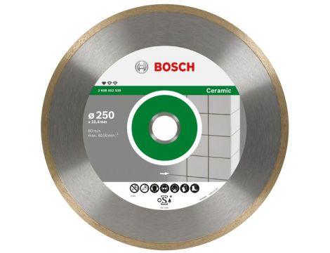 BOSCH TARCZA D.* 250x25,4 PEŁ CERAMIC