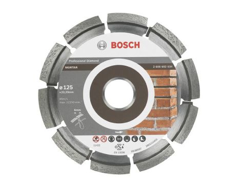 BOSCH TARCZA D.*** 125x22 SEG MORTAR...