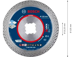 BOSCH TARCZA DIAM EXPERT XLOCK 125x1.6x10mm