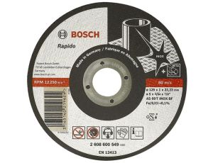 BOSCH TARCZA MET.125mm x 1,0mm x 22mm RAPIDO EXPERT FOR INOX - image 2