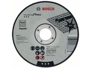 BOSCH TARCZA MET.125mm x 1,0mm x 22mm STANDARD FOR INOX