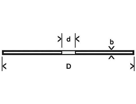 BOSCH TARCZA MET.180mm x 3,0mm x 22,2mm - 2