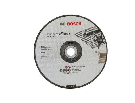 BOSCH TARCZA MET.STAND.FOR INOX 230mm x 1,6mm ...