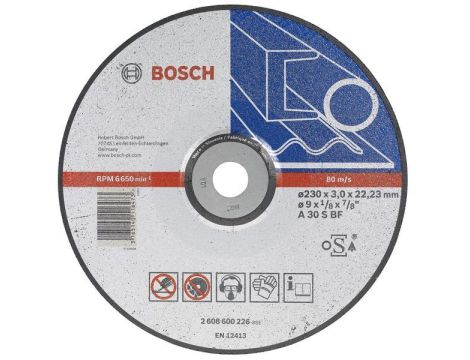 BOSCH TARCZA MET.w.230mm x 3,0 x 22mm