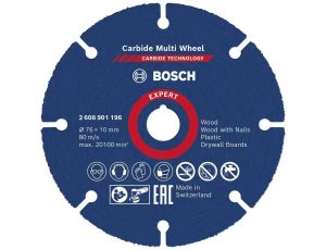 BOSCH TARCZA UNIWERSALNA  76mm EXPERT CMW