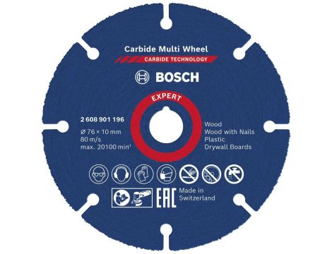 BOSCH TARCZA UNIWERSALNA  76mm EXPERT CMW