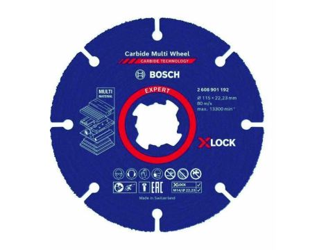BOSCH TARCZA UNIWERSALNA 115mm X-LOCK