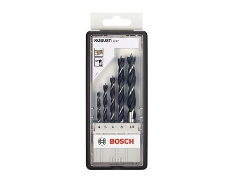 BOSCH WIERTŁO DO DREWNA 5szt.4-10mm ... ROBUST