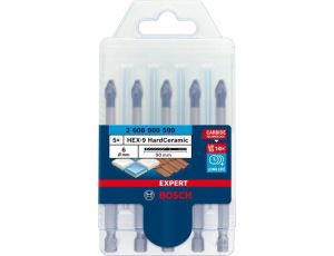 BOSCH WIERTŁO HEX-9 HARD CERAMIC ZESTAW 5szt. (5x6mm)  EXPERT