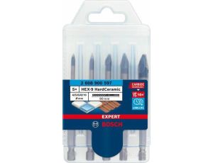 BOSCH WIERTŁO HEX-9 HARD CERAMIC ZESTAW 5szt. 4/5/6/8/10mm EXPERT