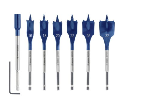 BOSCH WIERTŁO ŁOPATKOWE ZESTAW  7szt. SELFCUT EXPERT