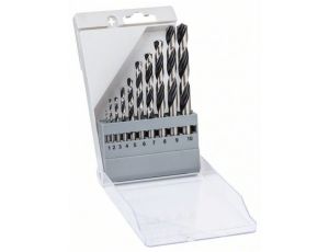 BOSCH WIERTŁO METAL HSS POINTTEQ 10cz. kpl.