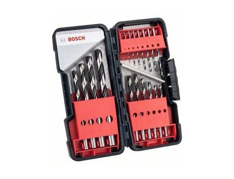 BOSCH WIERTŁO METAL HSS POINTTEQ 18cz. kpl.