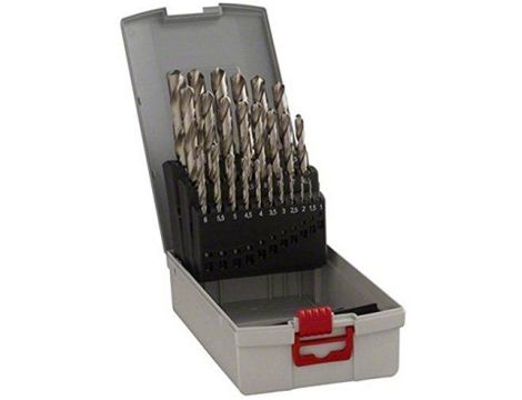 BOSCH WIERTŁO METAL HSS POINTTEQ 25cz. kpl.