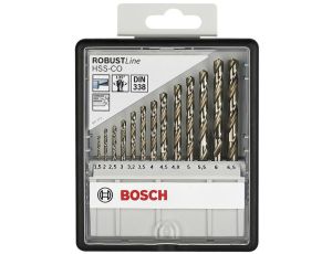 BOSCH WIERTŁO METAL HSS-CO 13szt. ROBUST /1,5-6,5mm/ ...