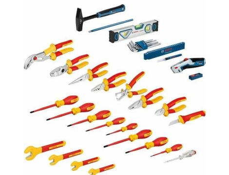 BOSCH ZESTAW NARZĘDZI VDE 27szt. DLA ELEKTRYKA