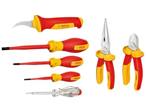 BOSCH ZESTAW NARZĘDZI VDE 7szt.