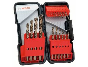 BOSCH ZESTAW WIERTEŁ DO METALU HSS-CO  18szt. TOUGHBOX