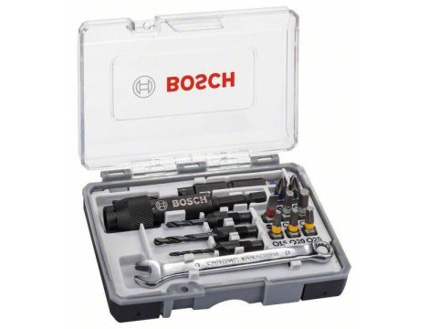 BOSCH ZESTAW WIERTEŁ+KOŃCÓWKI 20szt.