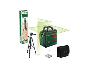 BOSCH LASER KRZYŻOWY ADVANCED LEVEL 360 UNI 1x360° ZIELONY + TT150