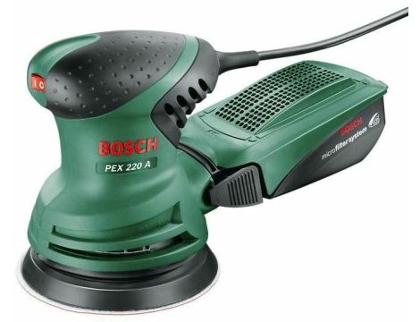 BOSCH SZLIFIERKA MIMOŚRODOWA 125mm/220W PEX 220 A