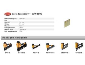 BOSTITCH GWOŹDZIE WW 33` 90mm  2,2M /2,8 ...