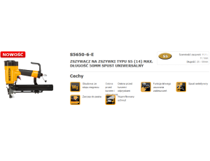 BOSTITCH ZSZYWACZ PNE.25-50mm S5