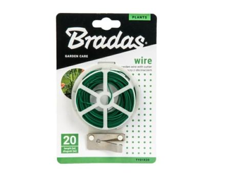 DRUT OGRODNICZY Z OBCINACZEM 50m