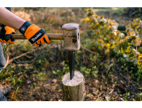 KLIN STALOWY 1,5kg DO ROZŁUPYWANIA DREWNA - 3