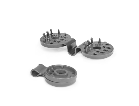 KLIPS DO MOCOWANIE SIATEK CIENIUJĄCYCH SZARY /10szt. BUNGEE CORD CLIPS - 2