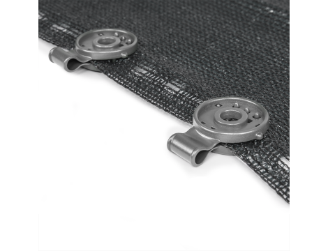 KLIPS DO MOCOWANIE SIATEK CIENIUJĄCYCH SZARY /10szt. BUNGEE CORD CLIPS - 3