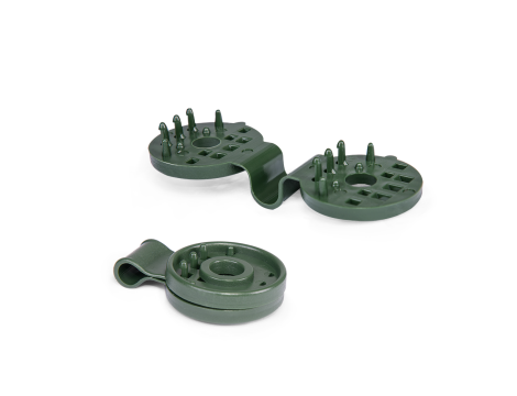 KLIPS DO MOCOWANIE SIATEK CIENIUJĄCYCH ZIELONY /10szt. BUNGEE CORD CLIPS - 2