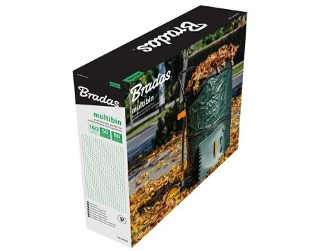 KOSZ OGRODOWY WIELOFUNKCYJNY 160l GARDEN MULTIBIN - 2