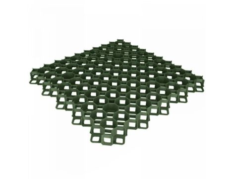 KRATKA OGRODOWA ZIELONA 40mm /60cm x 60cm MULTI GRID