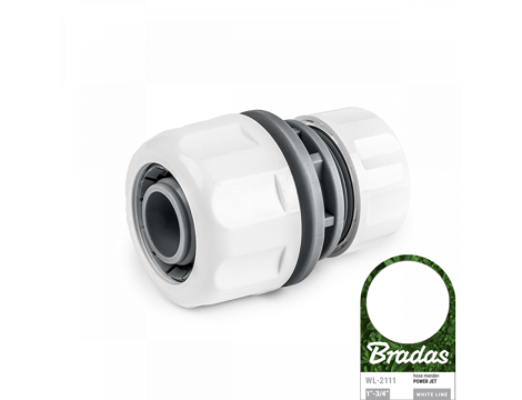 ŁĄCZNIK WĘŻA 1" / 3/4" /WHITE LINE