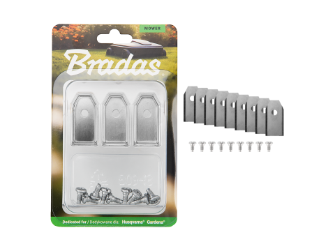 NOŻE DO ROBOTÓW KOSZĄCYCH HUSQVARNA/GARDENA  9szt. NEUTRAL