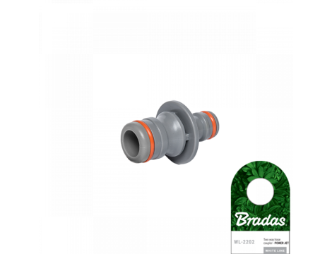 NYPEL DO ŁĄCZENIA 2 SZYBKOZŁĄCZY POWER JET, STANDARD /WHITE LINE