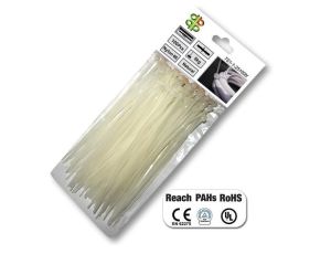 OPASKA PLASTIK BIAŁA  3,6x200/100szt