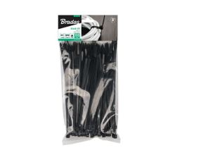 OPASKA PLASTIK CZARNA  3,6x370/100szt