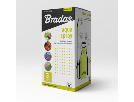 OPRYSKIWACZ RĘCZNY "AQUA SPRAY" 3,0l ZIELONY - 2
