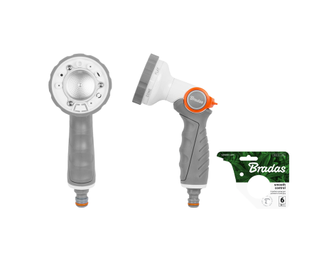 PISTOLET DO WODY 6-FUNKCYJNY METALOWY SMOOTH CONTROL /WHITE LINE