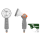 PISTOLET DO WODY 6-FUNKCYJNY METALOWY SMOOTH CONTROL /WHITE LINE