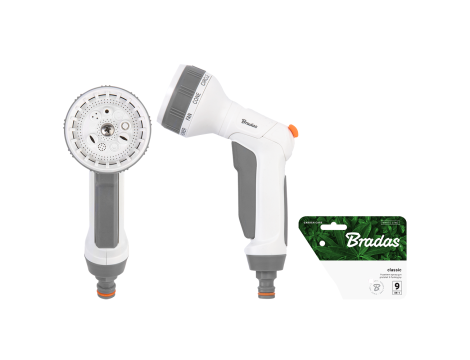 PISTOLET DO WODY 9-FUNKCYJNY CLASSIC /WHITE LINE