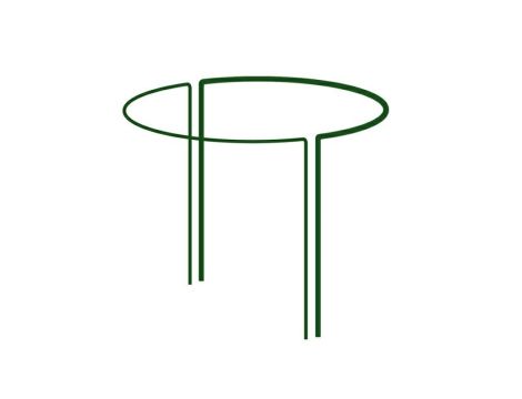 PODPORA PIERŚCIENIOWA DO ROŚLIN  1/2 KOŁA ŚREDNICA 40cm / wys.100cm