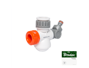 PRZYŁĄCZE NA KRAN WIELOFUNKCYJNE MULTI SHOWER /WHITE LINE